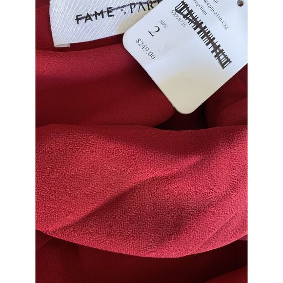 New Free People x Fame and Partners The Callen Dress sz 2 - Picture 5 of 5